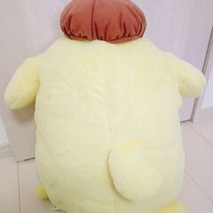 ポムポムプリン ギガジャンボふり向きポーズぬいぐるみの画像
