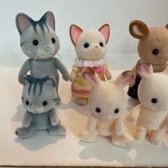 シルバニアファミリー　16人の画像