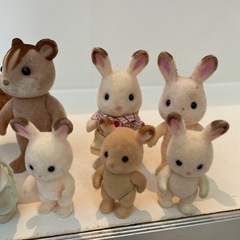 シルバニアファミリー　16人の画像