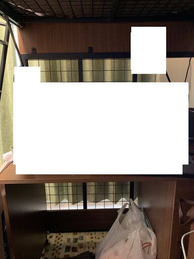 ベッド付学習机