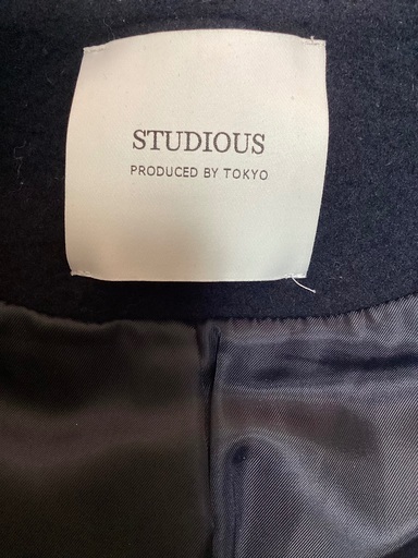 STUDIOSノーカラーコート　お渡し12月21〜26日の間