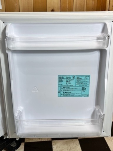 Haier 冷蔵庫 JRｰN85A 2017年製 85L ホワイト 2ドア 右開き キッチン 料理