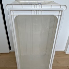 収納ケース　ホワイトの画像