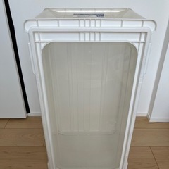 収納ケース　ホワイトの画像