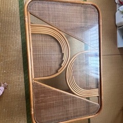ガラステーブル 座卓 の画像