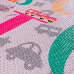 コストコ　ベビーマット　プレイマット　クッションマット　リバーシブルの画像