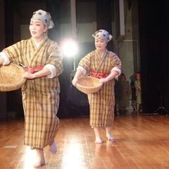 琉球舞踊で舞台デビューの画像