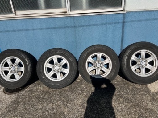 KEELER F ホイール  タイヤ付き4本 17インチ 7.5J-17 PCD139.7 6穴  ランクル