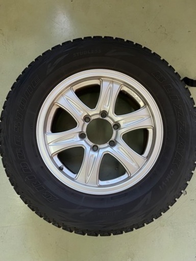 KEELER F ホイール  タイヤ付き4本 17インチ 7.5J-17 PCD139.7 6穴  ランクル