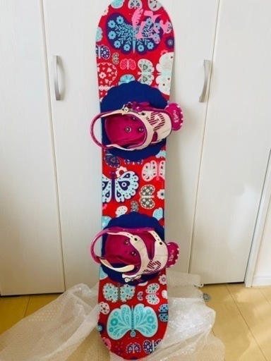 BURTONバートン　スノーボード板125cm  ビンディングセット