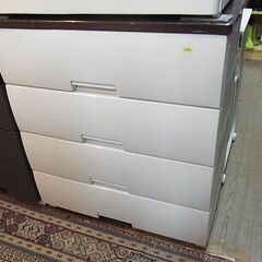 【28】天馬　fits　フィッツ　4段ウッドトップチェスト　プラ...