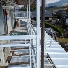 ベランダ、屋根塗装、染み抜き漂白木部塗装など