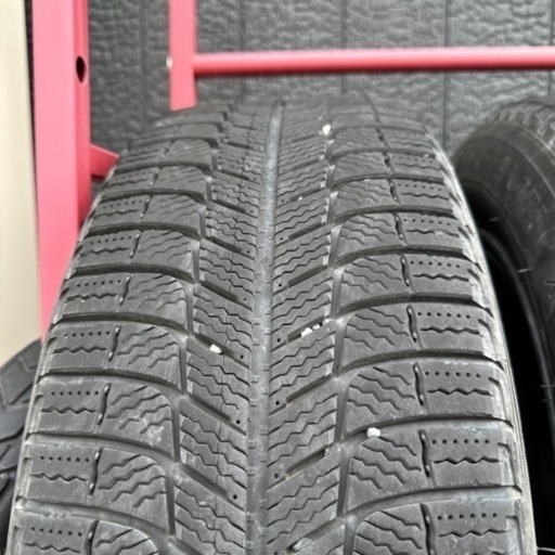 美品 ミシュラン X-ICE3+ 215/60R17 4本セット アルミホイール付き