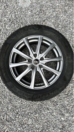 美品 ミシュラン X-ICE3+ 215/60R17 4本セット アルミホイール付き