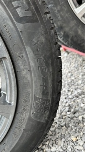 美品 ミシュラン X-ICE3+ 215/60R17 4本セット アルミホイール付き