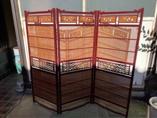 屏風(輸入家具？)
