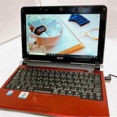 エイサー　ミニノートPC　ウェブカメラ　officeつき