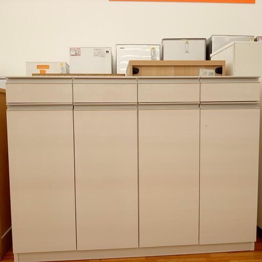 ★ジモティ割あり★ キッチンカウンター　ホワイト　クリーニング済　YJ1010