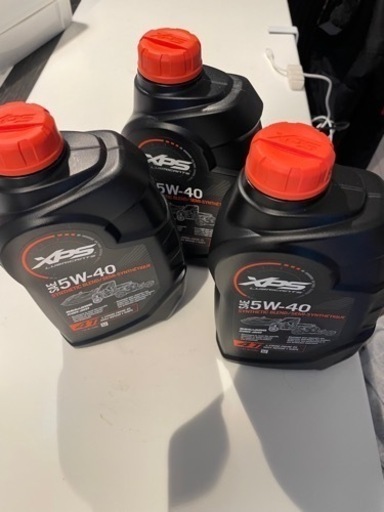 SEADOO(シードゥー)水上バイク　ジェット　4ストローク シンセティックブレンドオイル 5W-40  946mL×3本セット