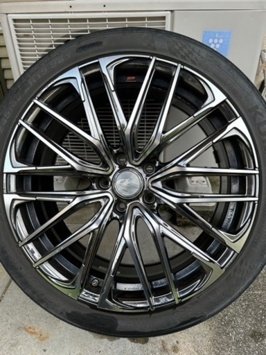 ホイール　WEDS LEONIS SK 19インチ　ウェッズレオニスSK ４本セット