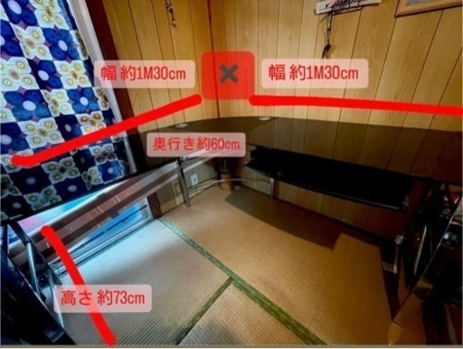 L字型　PC用テーブル