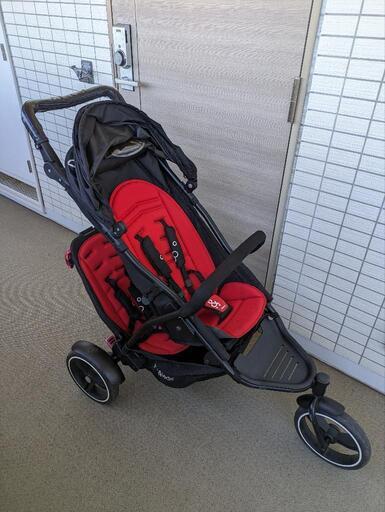 二人乗りベビーカー　フィルアンドテッズ　phil&teds