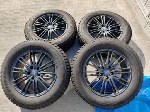 (値下げ)17インチホイール(スタッドレスタイヤ付)225/65 R17 ハリアー/CX-5/CX-8/RAV4