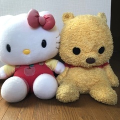 人気キャラクターぬいぐるみ  2点まとめ売り
