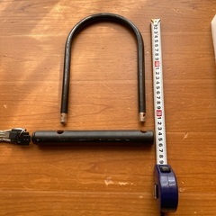 バイク原付？　防犯タイヤロックの画像