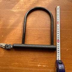 バイク原付？　防犯タイヤロックの画像