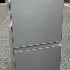 【RKGRE-253】特価！アクア/AQUA/126L 2ドア冷凍冷蔵庫/AQR-13G(S)/中古品/2018年製/当社より近隣無料配達！