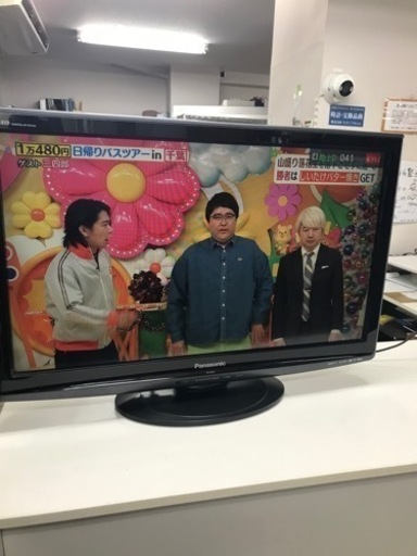 I2312-269  Panasonic 32インチ液晶テレビ 2009年製 TH-L32X-11-K リモコン、説明書あり 視聴動作確認済み