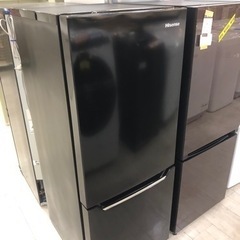 I560\" 引き取り限定 Hisense 冷蔵庫/洗濯機 2点 ブラック I560