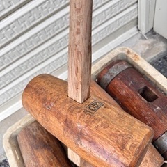 木槌 木ハンマー　掛矢の画像