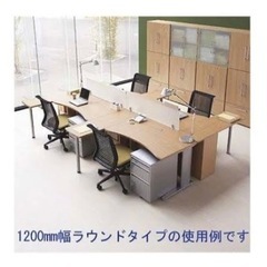 【取引進行中】家具 オフィスデスク セット チェアー ワゴンの画像