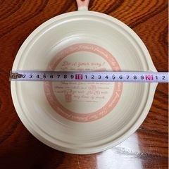 【お渡し予定の方が決まりました】忙しい朝に便利！直火使用可能のお皿　2枚セット　《未使用》の画像