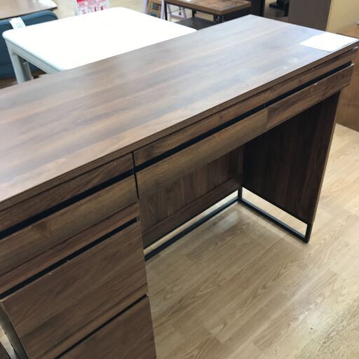 ★ジモティ割あり★  デスク ブラウン H91×W120×D45 クリーニング済み KJ3840
