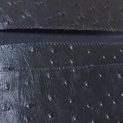 財布、二つ折り、オーストリッチの画像