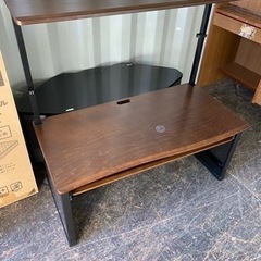 キャスター付き　ロータイプパソコンデスク100-DESK089