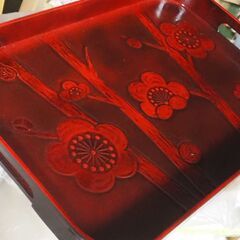 お盆、大きなサイズの画像