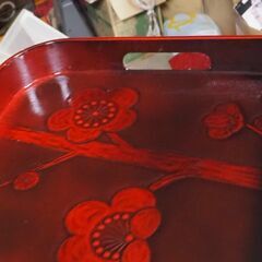 お盆、大きなサイズの画像