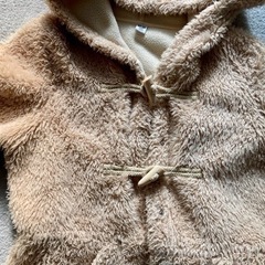 モコモコアウター　140 UNIQLOの画像
