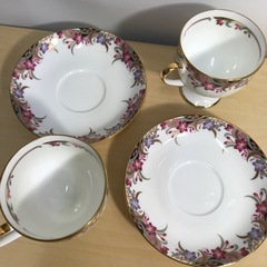 ☆値下げ☆ロ2312-211 mic NAKATOH JAPAN Bone China カップ＆ソーサー 2コセット 汚れ有りの画像