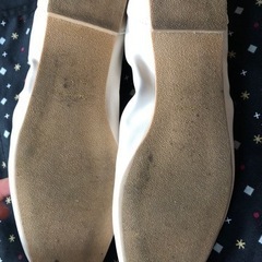 global work白いパンプスＬsizeの画像