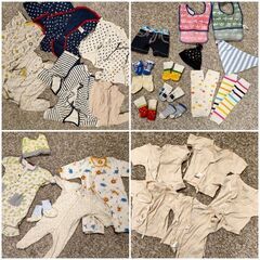 新生児〜70cmベビー服と小物いろいろの画像