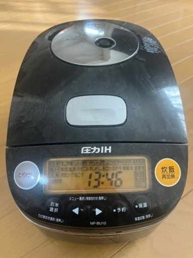 象印 圧力IH 炊飯器 NP-BU10型