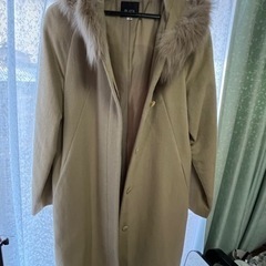 フード付きコートの画像