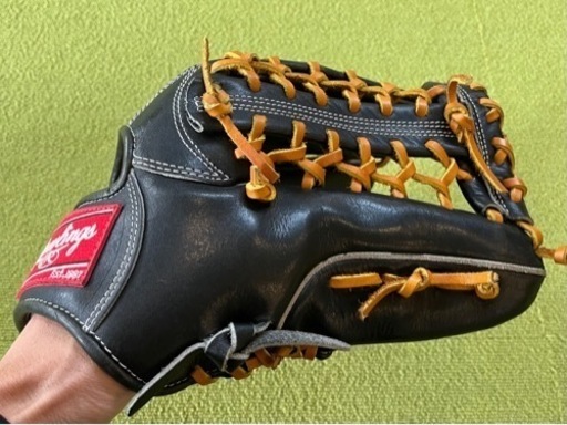 ローリングス　硬式　グローブ　外野用　美品　片付け済み