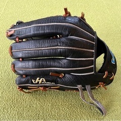 ハタケヤマ　硬式　グローブ　外野用　美品　湯揉み片付け済み