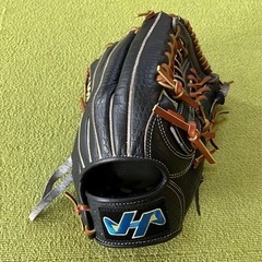 ハタケヤマ　硬式　グローブ　外野用　美品　湯揉み片付け済み